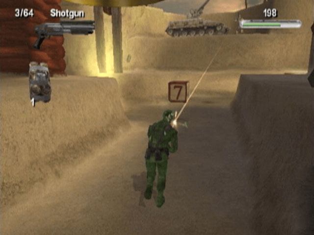 Army Men: Sarge's War screenshot 3 for Xbox